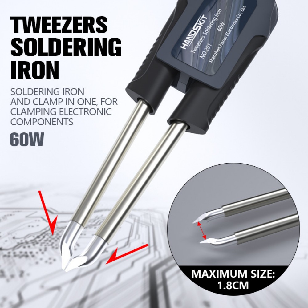 Electronics Repair And Maintenance - T12 Löt-Pinzettengriff – Zweikanal-Temperaturregelung SMD-Lötgriff Professionelles