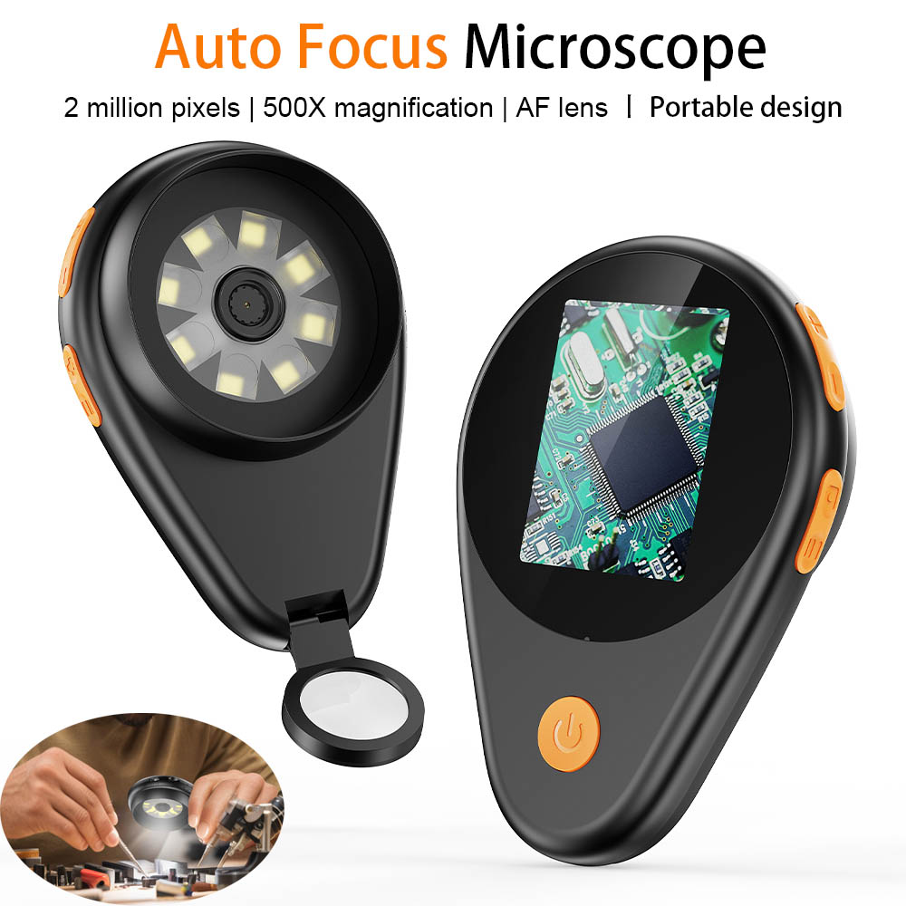 Electronics Repair Microscope - Digitale Mikroskoplupe Autofokus 2MP 500X Vergrößerung