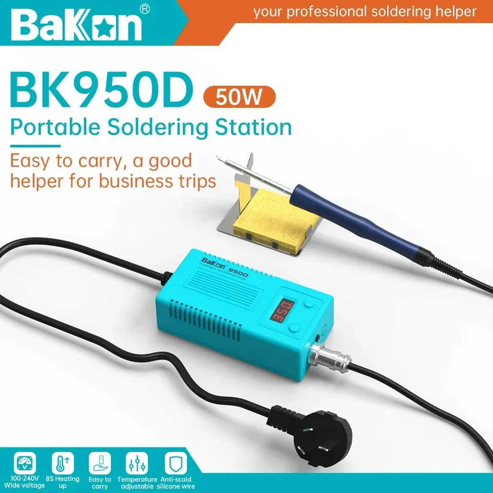 Electronics Repair Manual - Bakon BK950D Lötstation T12 Temperaturregelung Digitale
