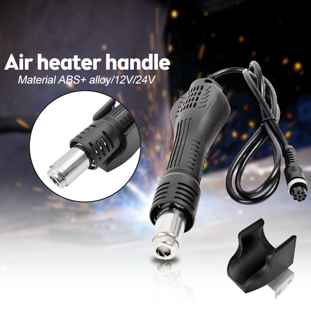 Hot Air Station 858 - Griffe für 858/878/8586/898D Lötstationen, 12V Heißluftpistolen-Griffe,