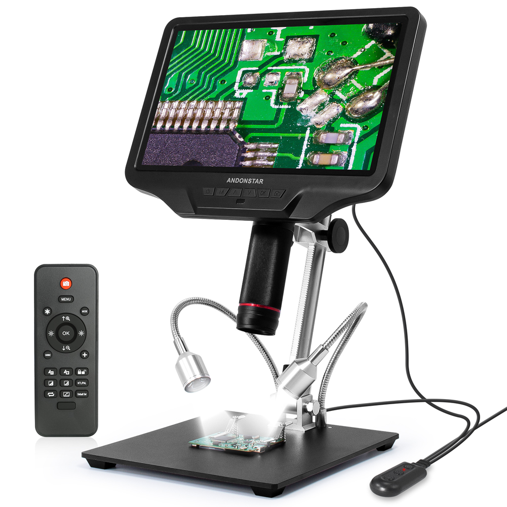 Electronics Repair Microscope - Andonstar AD407 HDMI-Löt-Digitalmikroskop mit 4 MP