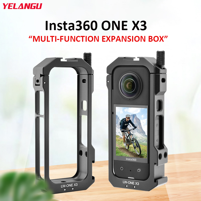 Insta360 Camera X3 - YELANGU Metall-Schutzhülle für Insta360 X3 Frame