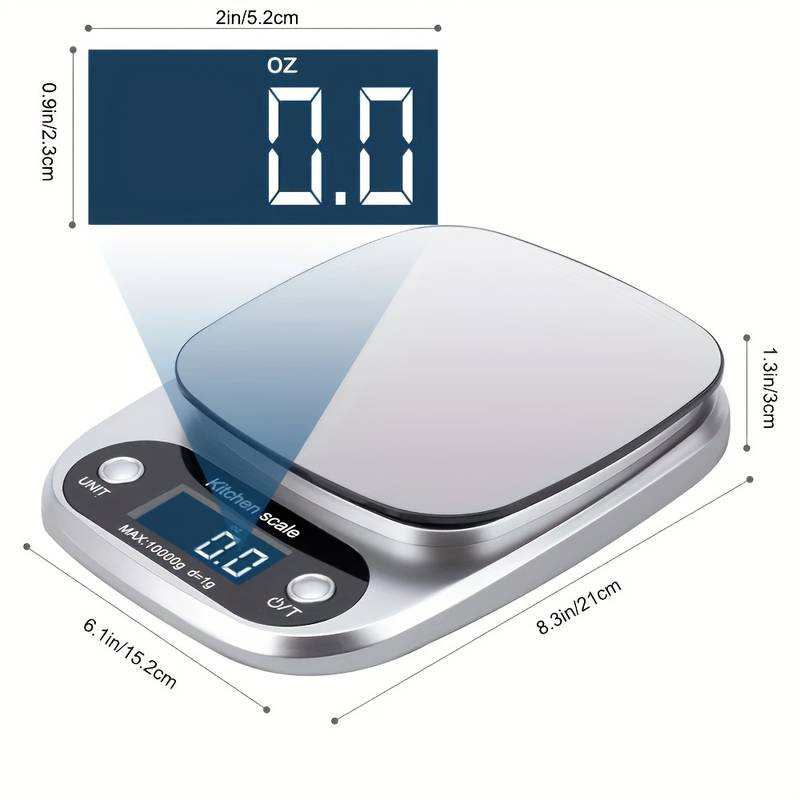Hochpräzise Küchenwaage 10kg E – Electronics Repair And Maintenance Bewertung und Preis
