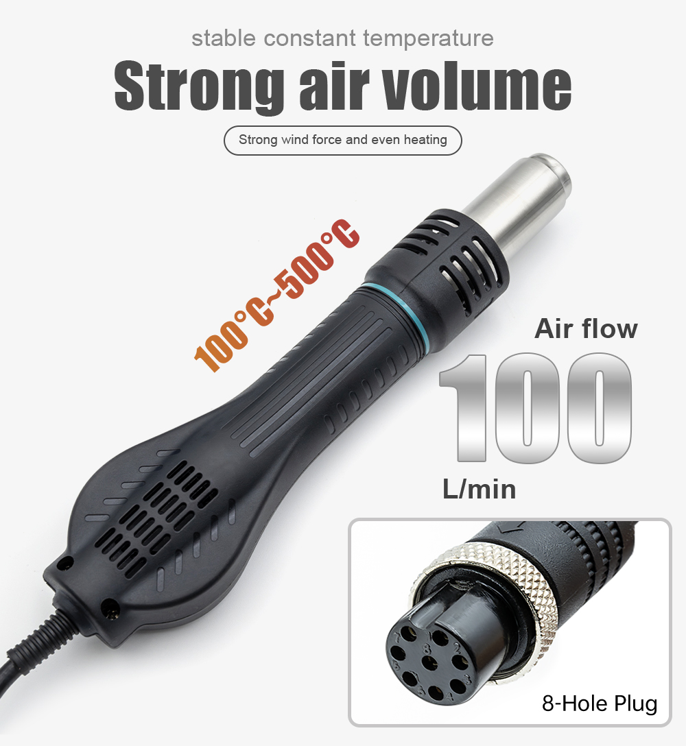JCD 858DW Heißluftpistole 750W – Hot Air Station 858 Bewertung und Preis