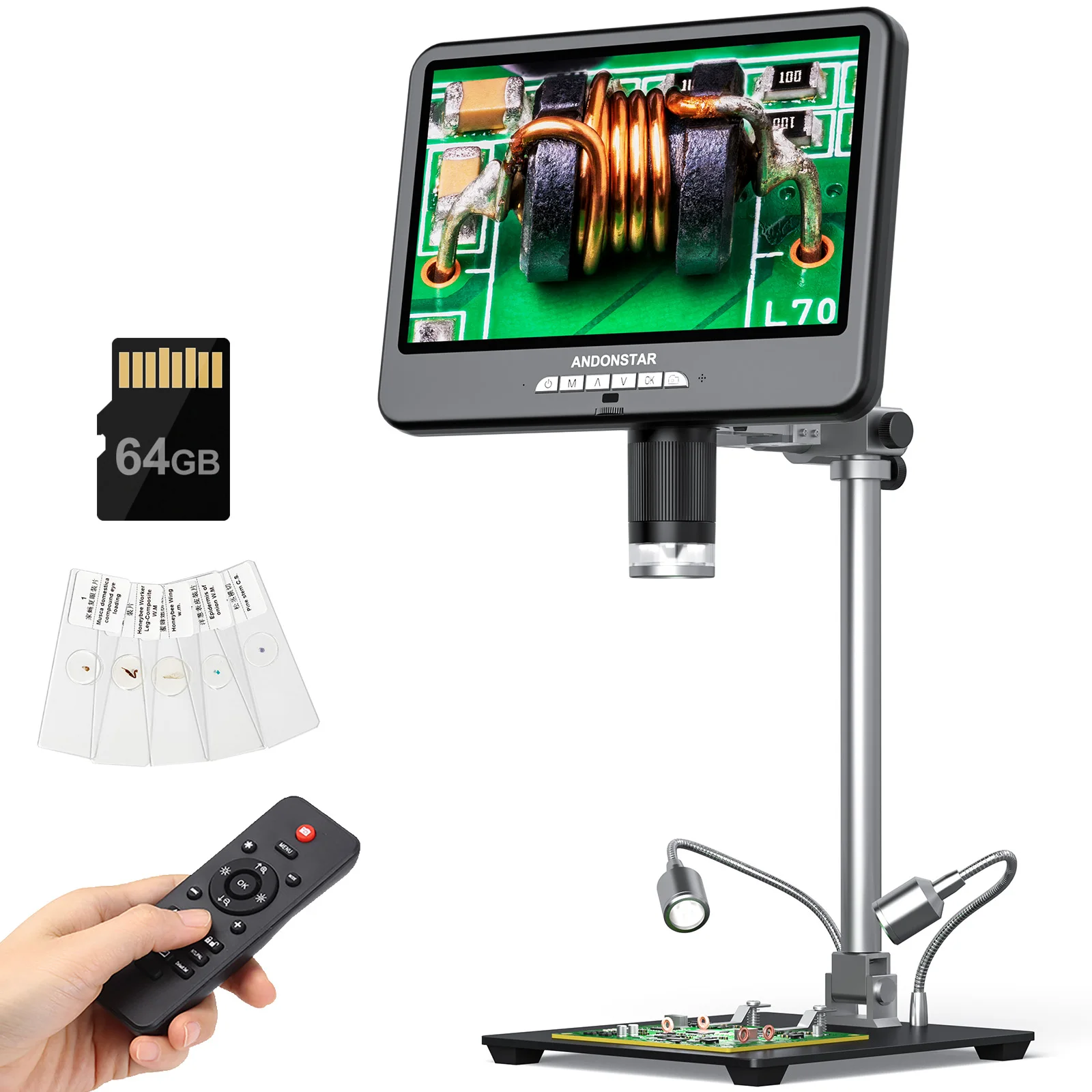 Andonstar AD210S-Pro 4K 60FPS  – Electronics Repair Microscope Bewertung und Preis