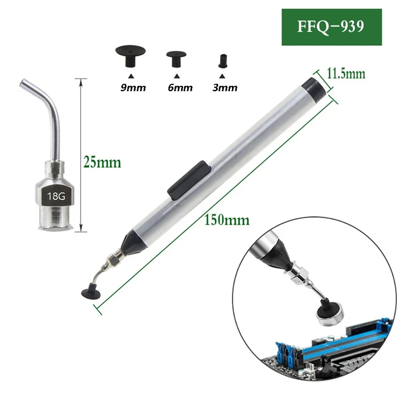 Manuelles Vakuum-Saugstift-Set – Electronics Repair Manual Bewertung und Preis